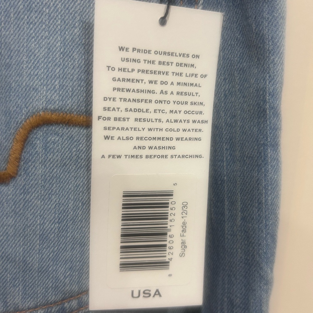 Kimes Ranch Light Blue Flare Jeans - Picture 4 of 10